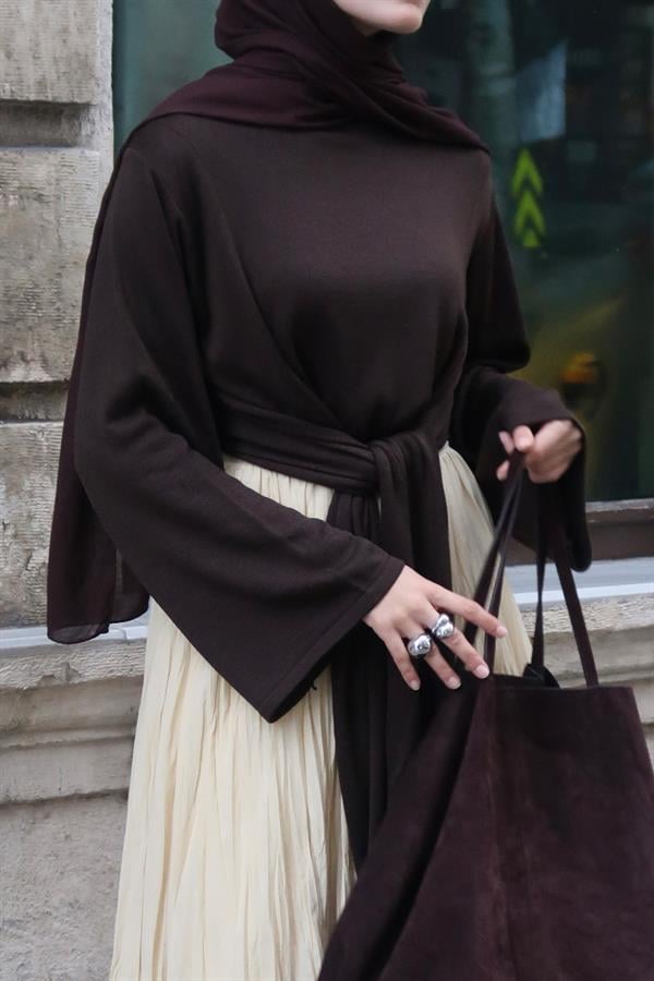 Yulia Triko Kazak Acı Kahve