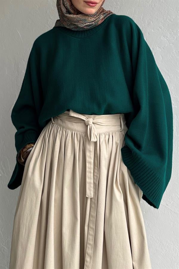 Triko Kazak Zümrüt