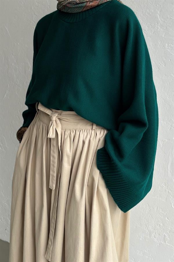 Triko Kazak Zümrüt