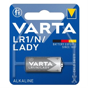 Varta LR1 Lady 1.5V Alkalin Tekli Paket Pil – (4001)