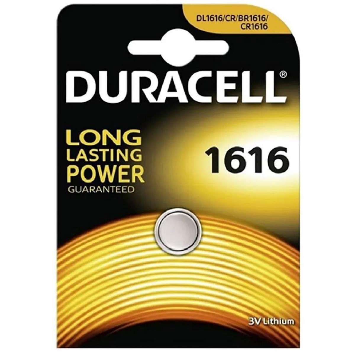 Duracell CR1616 3V Lityum Pil | PilSitesi.com