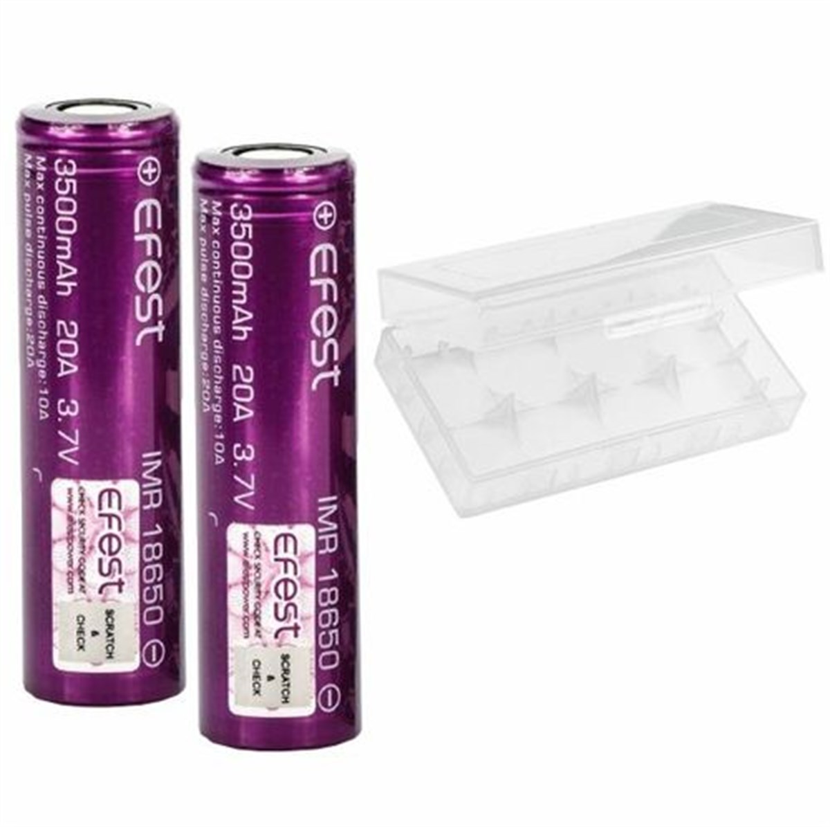 Efest - Batteria 18650 3500mah 20a - 1pz