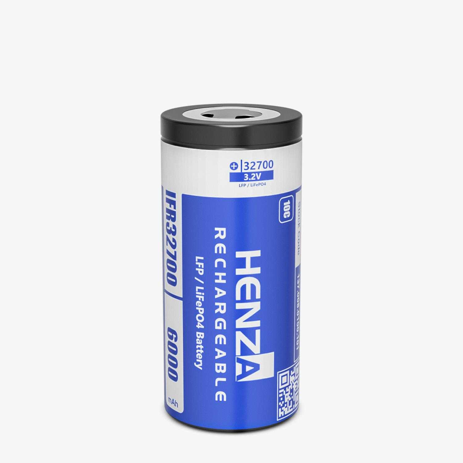 Henza IFR32700 3.2V 6000mAh LiFePO4 Pil