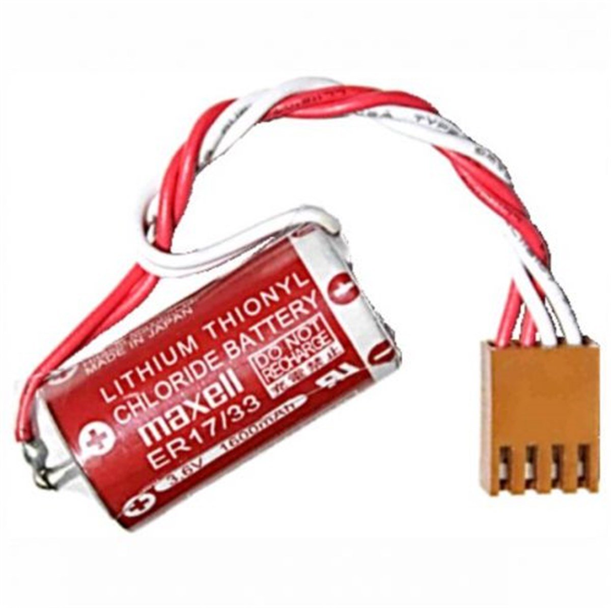 Maxell 17/33 3G2A9 3.6V Lityum Pil - 4'Lü Soket | PilSitesi.com