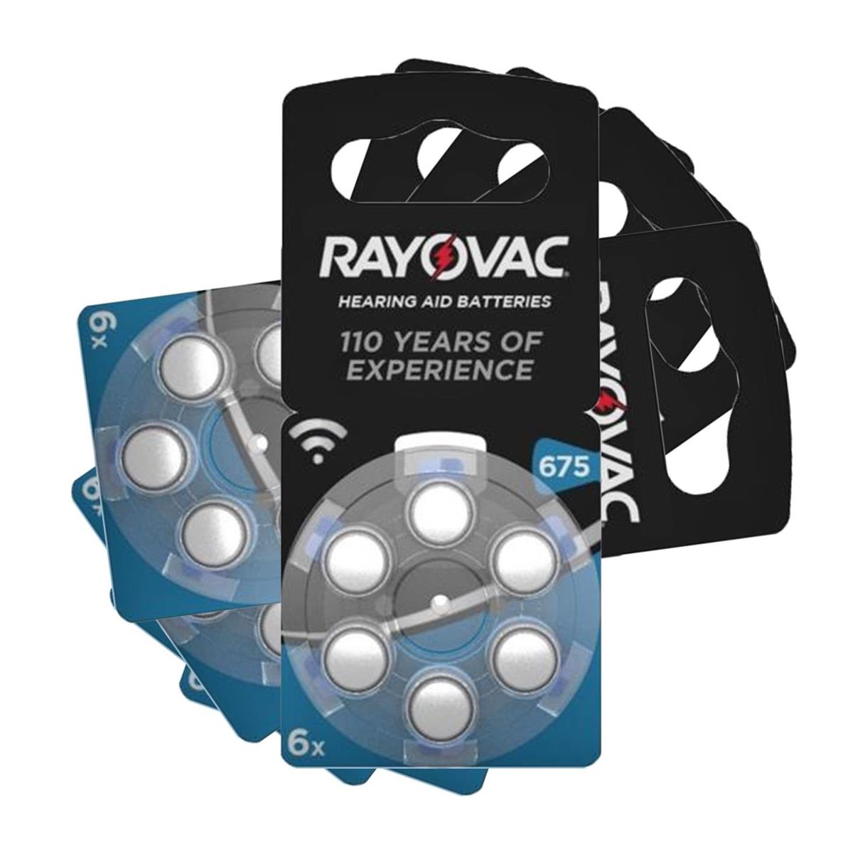 Rayovac 675 numara İşitme Cihazı Pili 5'li Kart