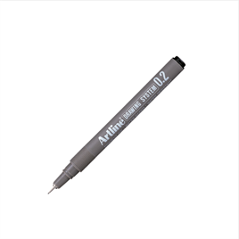 Artline Teknik Çizim Kalemi 0,2mm Siyah