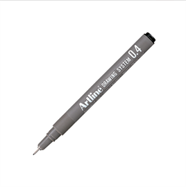 Artline Teknik Çizim Kalemi 0,4mm Siyah