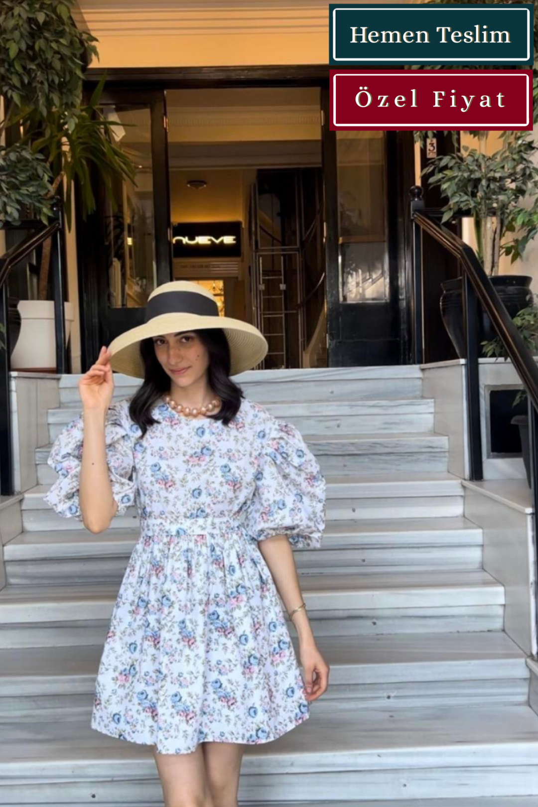 Mini Çiçekler Balon Kol Piknik