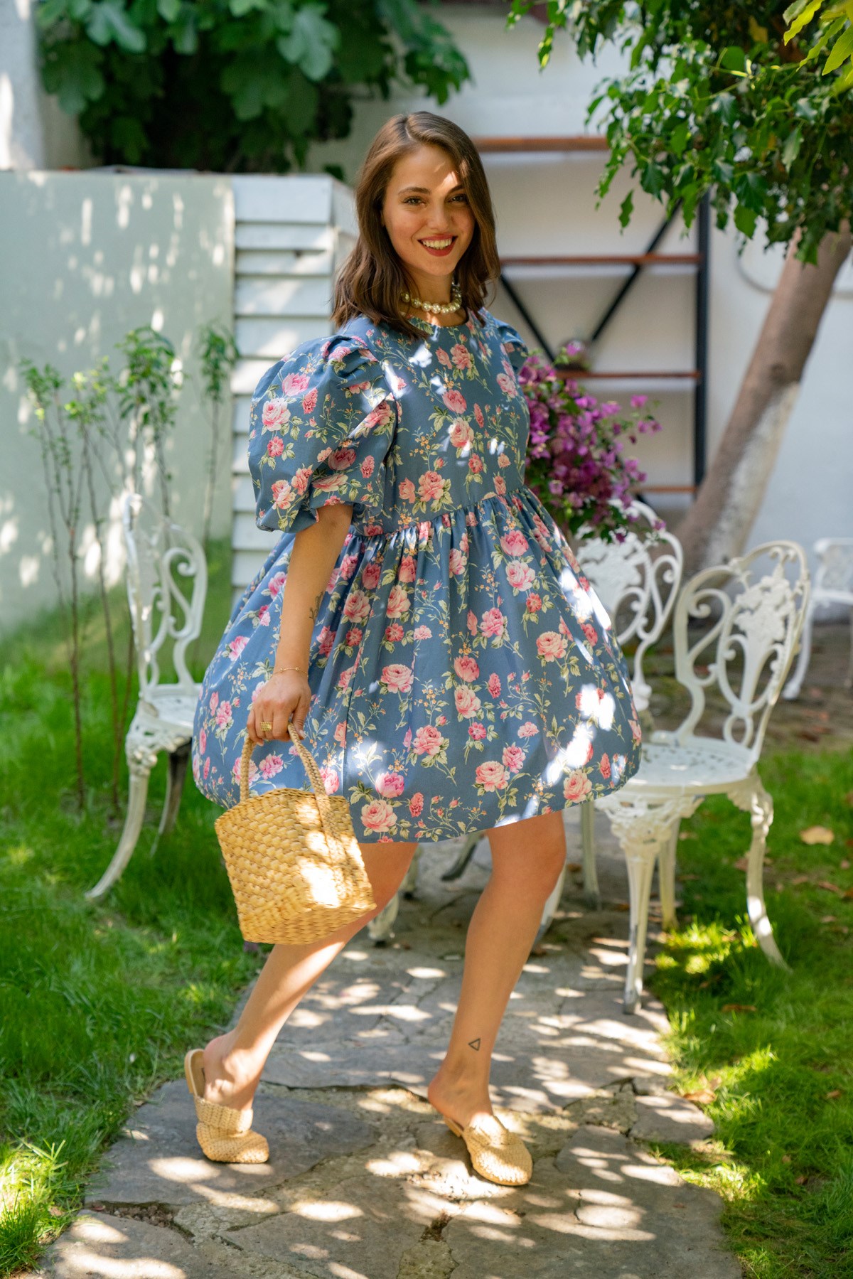 Balon Kol Çiçekli Piknik