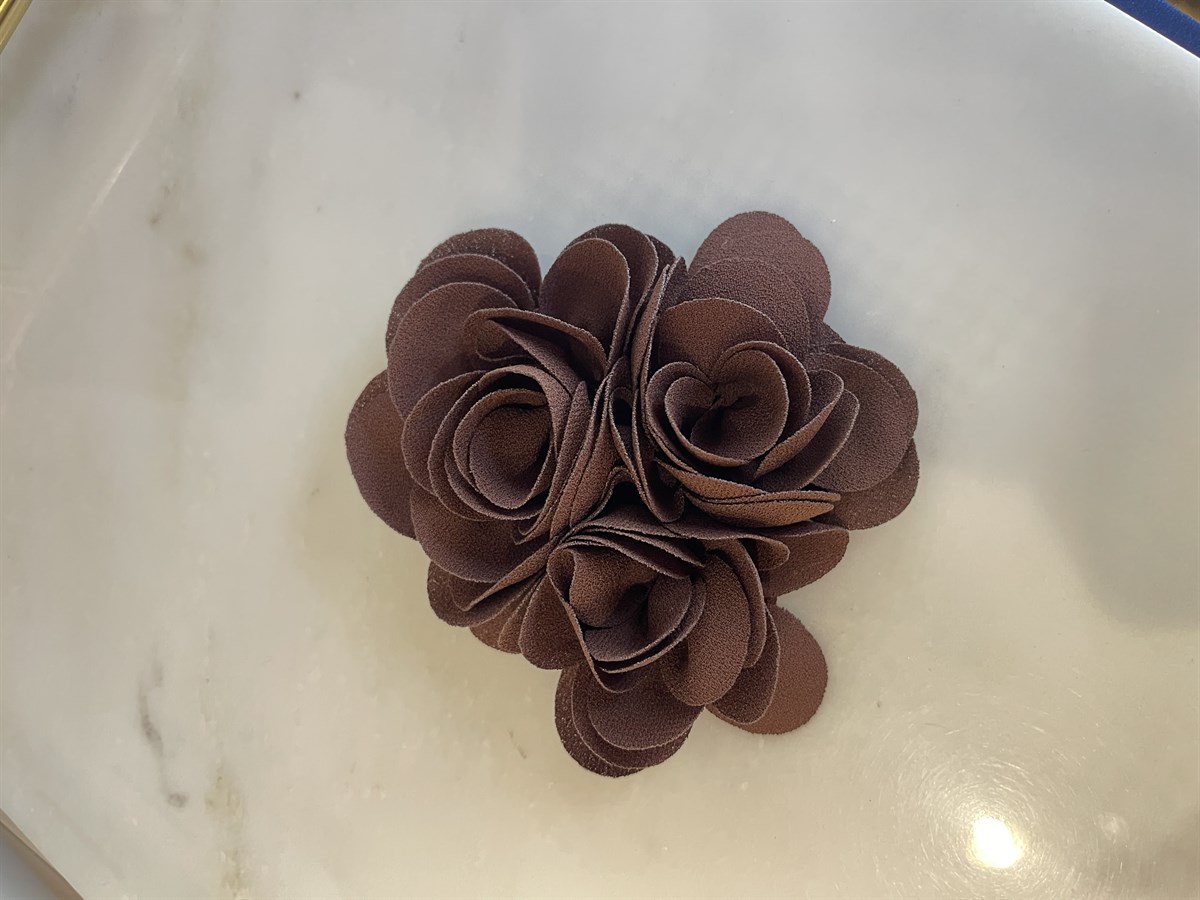 El Yapımı Açık Kahve Broş