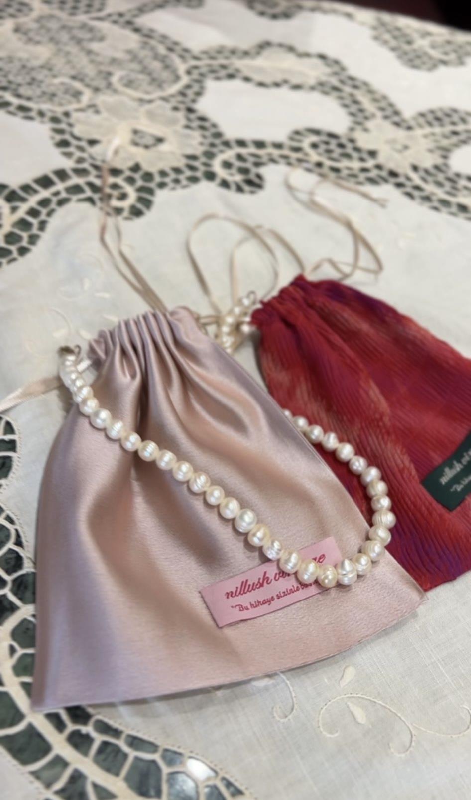 Gerçek İnci  Kolye