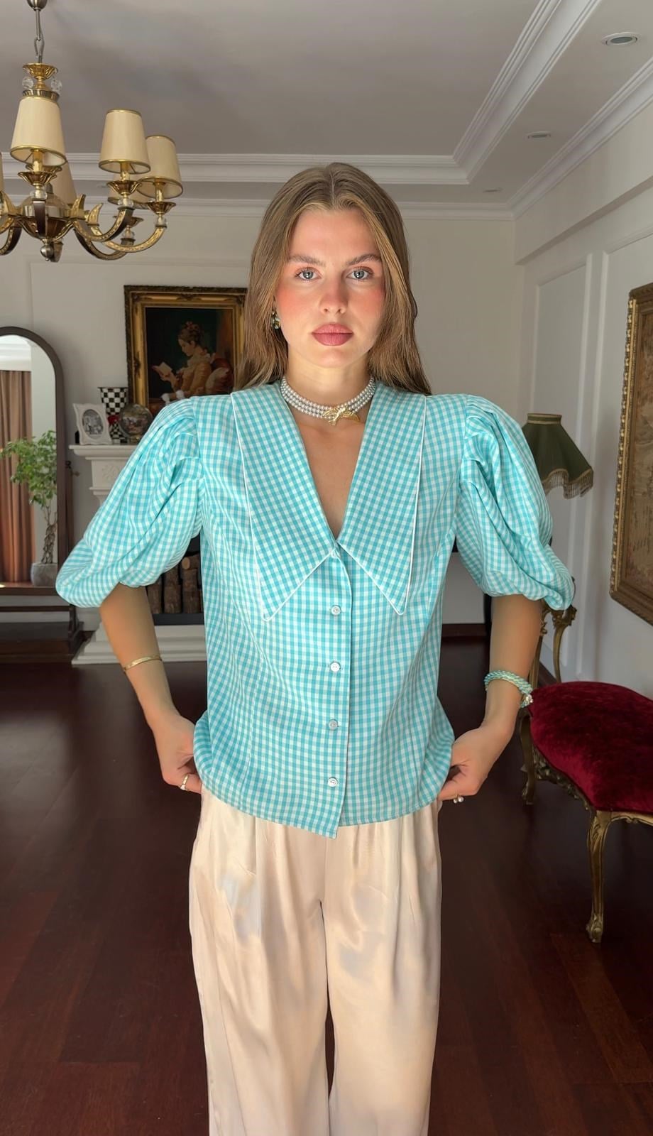 Mavi Pötikare Gabriella Bluz *limited edition*
