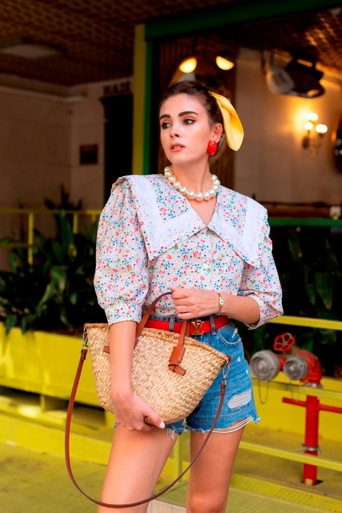 MAXI YAKA JELİBON BLUZ