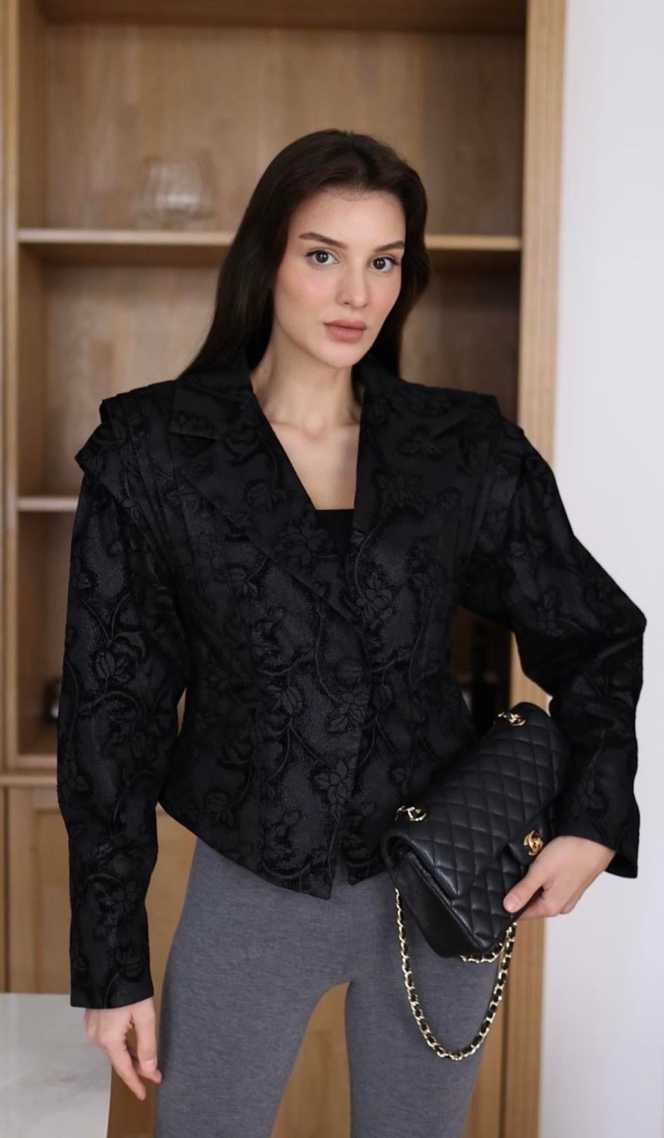 Özel Dikim Siyah Ceket