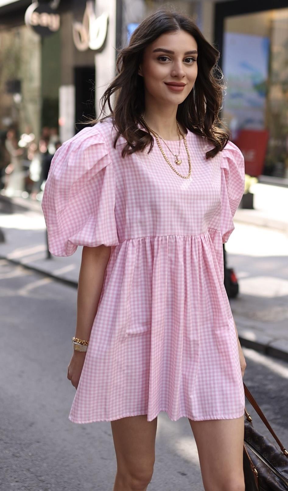 Pembe Petite Balon Kol