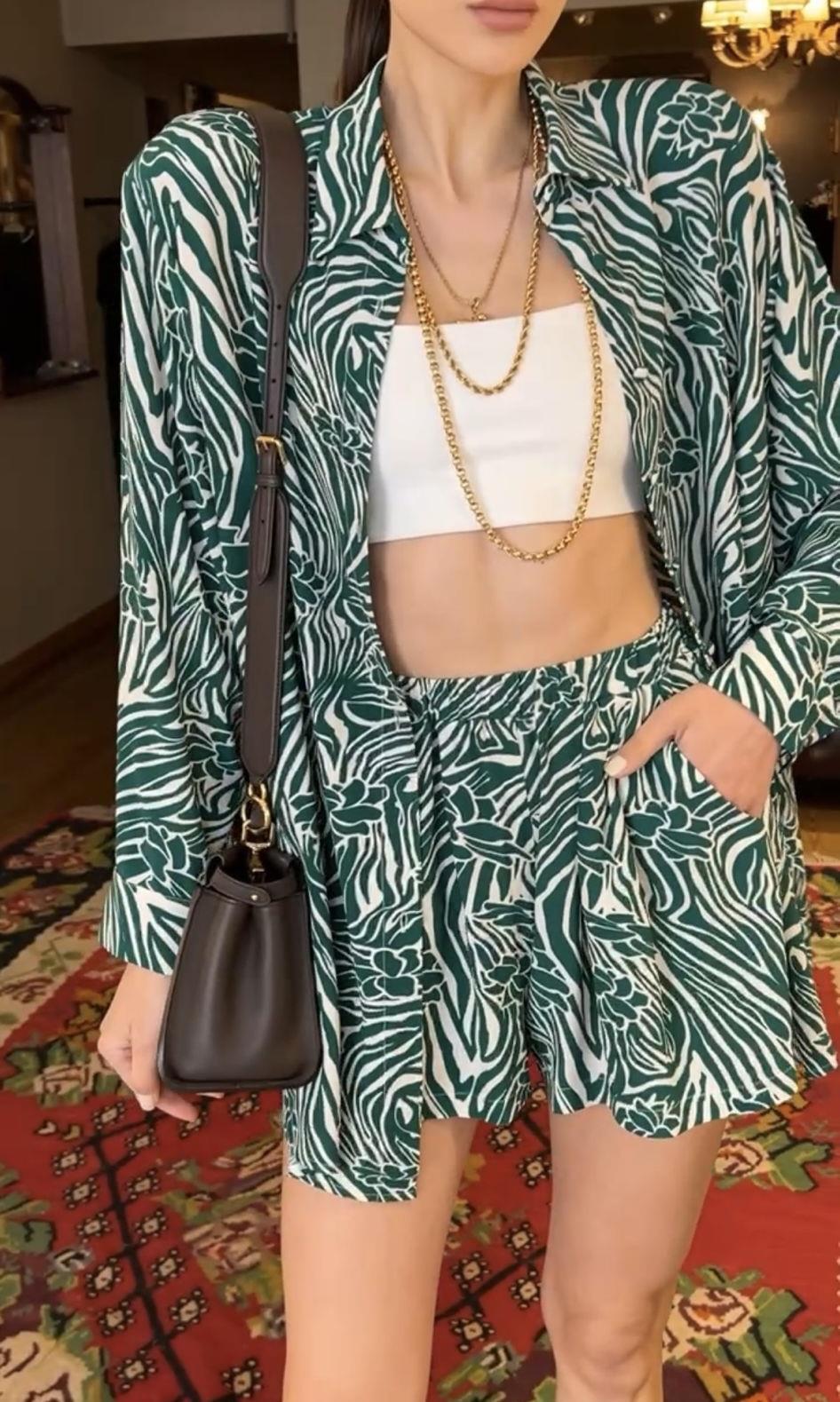 Şortlu Takım Yeşil