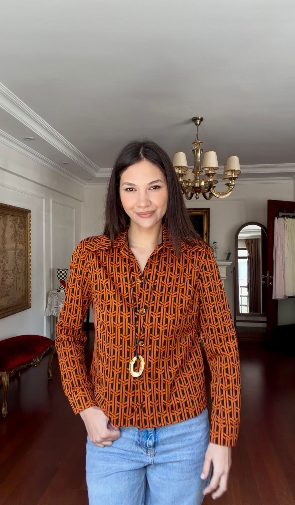 Vintage 70'ler Gömlek 