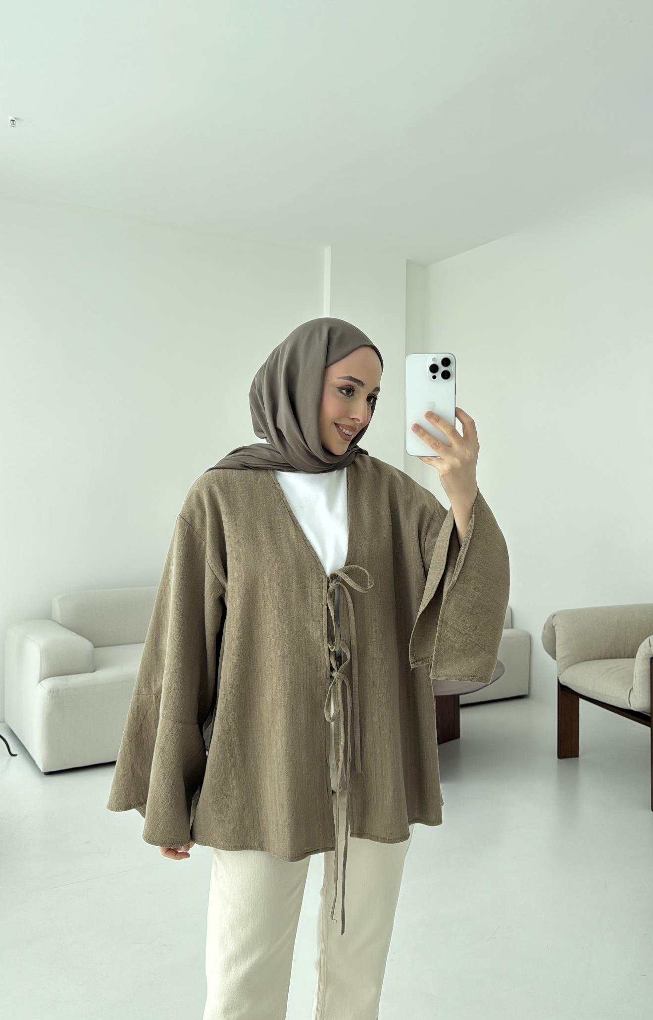 Kol Detay Kimono Haki