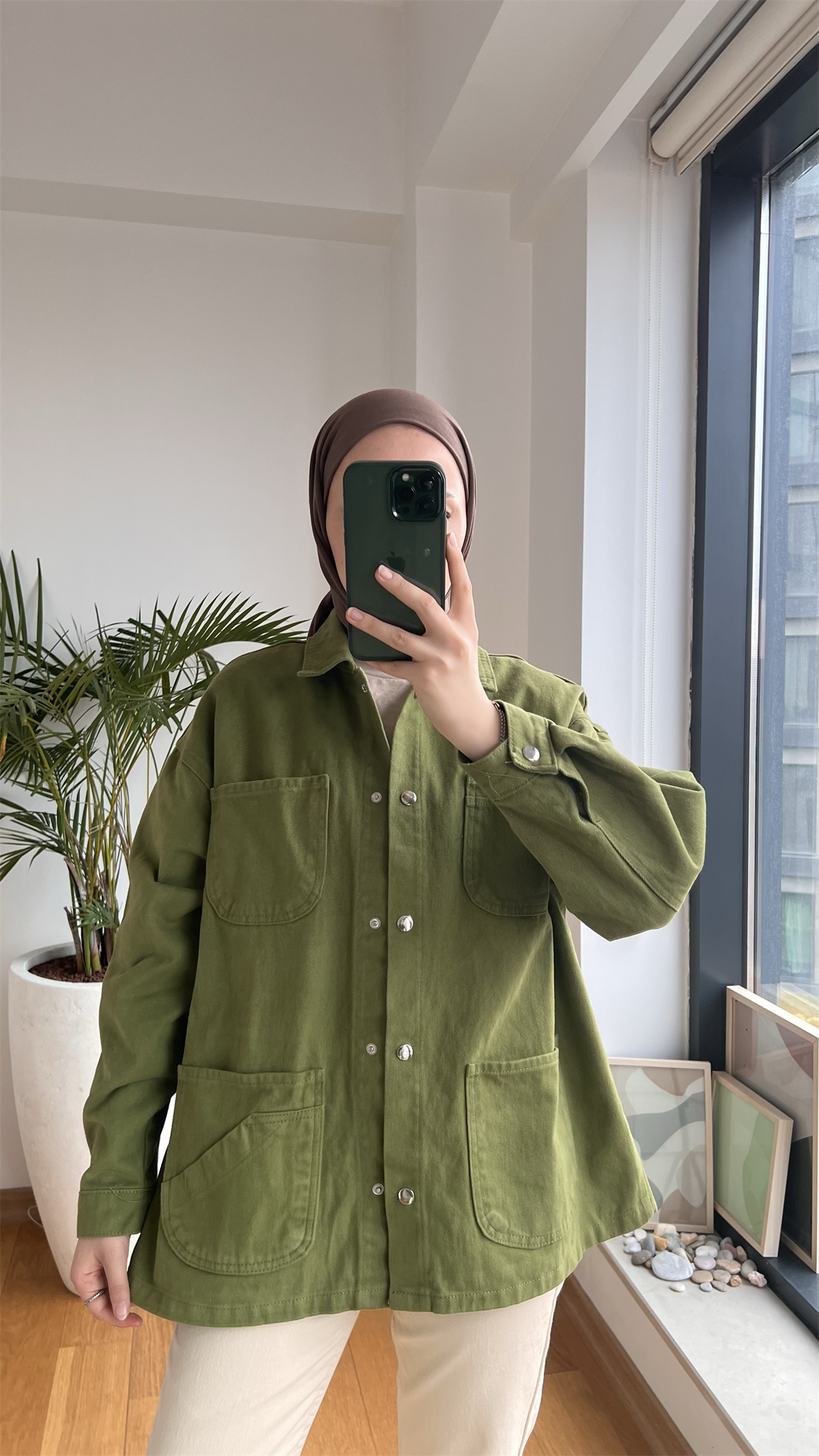 Worker Ceket Yeşil