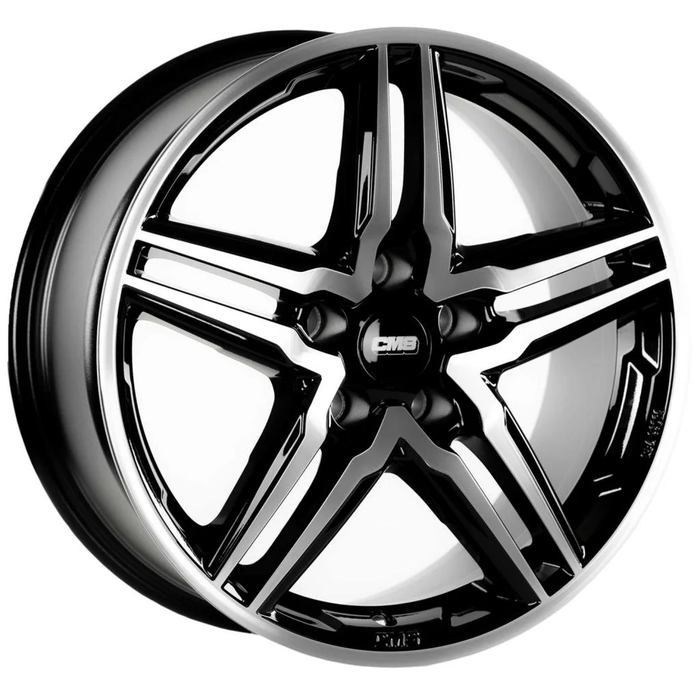 CMS-1221 7.5X17 5X112 ET38 DİAMOND BLACK GLOSS JANT ( 4 ADET ) Oto JantCMSCMS01221