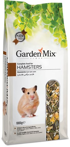 Gardenmix Platin Hamster Yemi 1kg (5Adet)