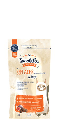 Sanabelle Snack Pollack & Figs Balıklı Kedi Ödül Maması 55Gr