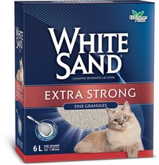 White Sand Extra Strong Bentonit Kedi Kumu