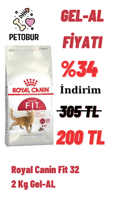 Royal Canin Fit 32 2 kg Yetişkin Kuru Kedi Maması3182550702201|Petobur.net