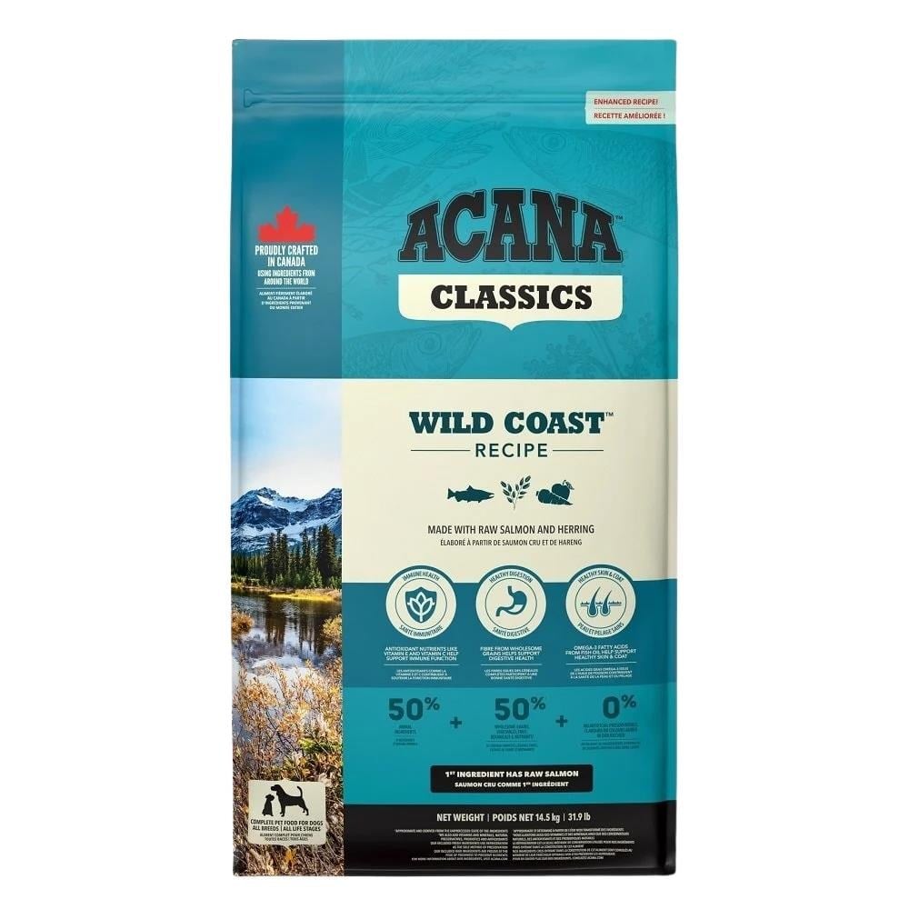 Acana Classics Wild Coast Balıklı Düşük Tahıllı Köpek Maması 14,5 kgAcana