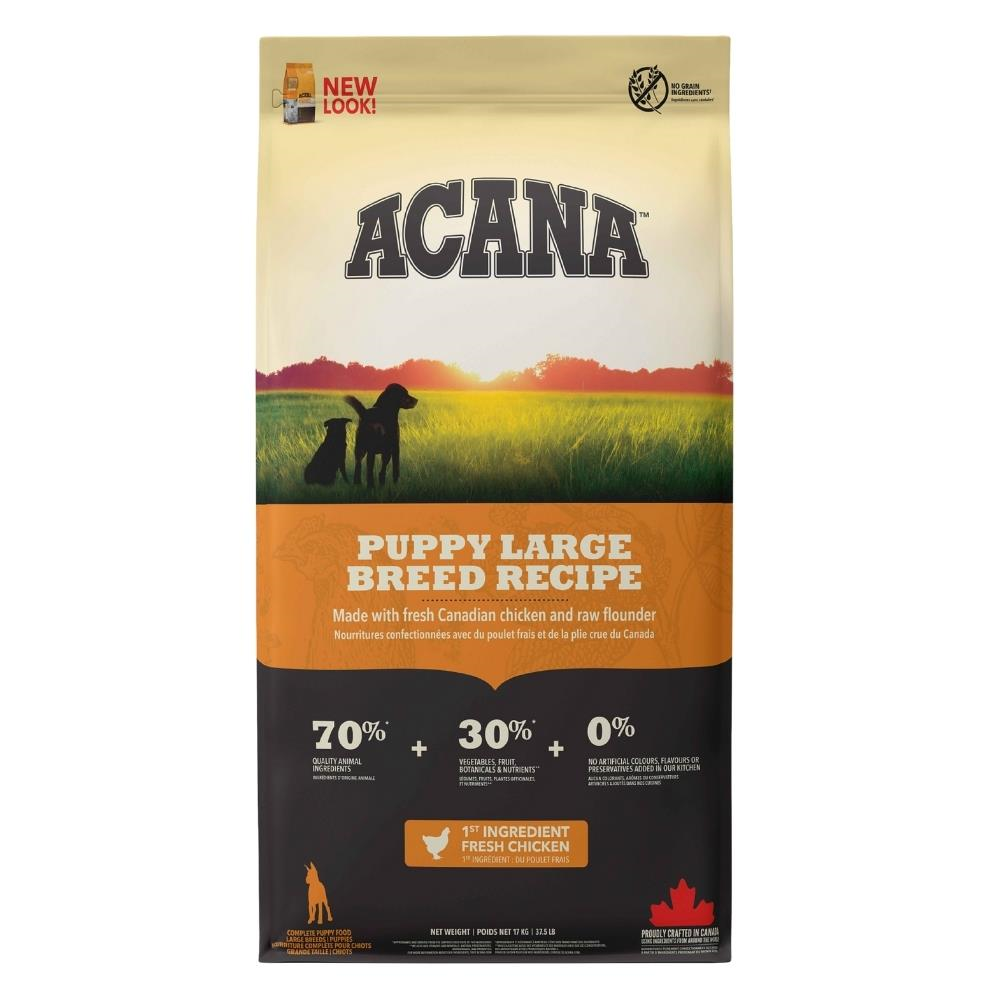 Acana Heritage Puppy Large Breed Büyük Irk Tahılsız Yavru Köpek Maması 17 kgAcana