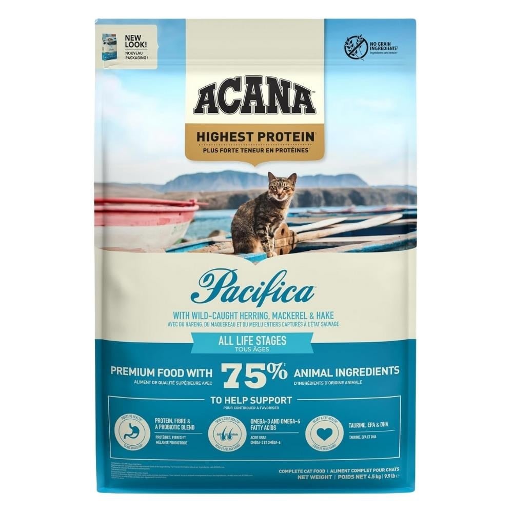 Acana Pacifica Tahılsız Balıklı Tüm Yaşam Evreleri Yetişkin Kedi Maması 1,8 kgAcana
