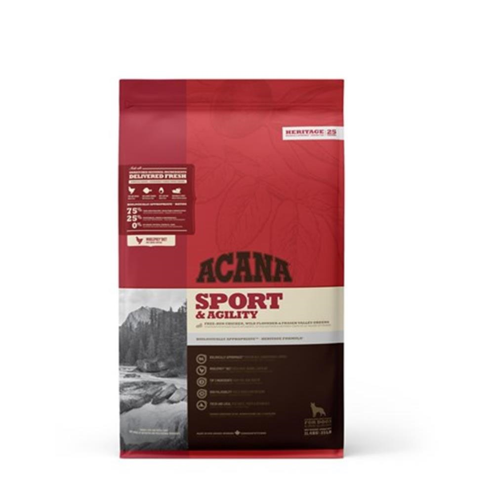 Acana Sport Agility Tahılsız Tavuk ve Balıklı Köpek Maması 17 kgAcana
