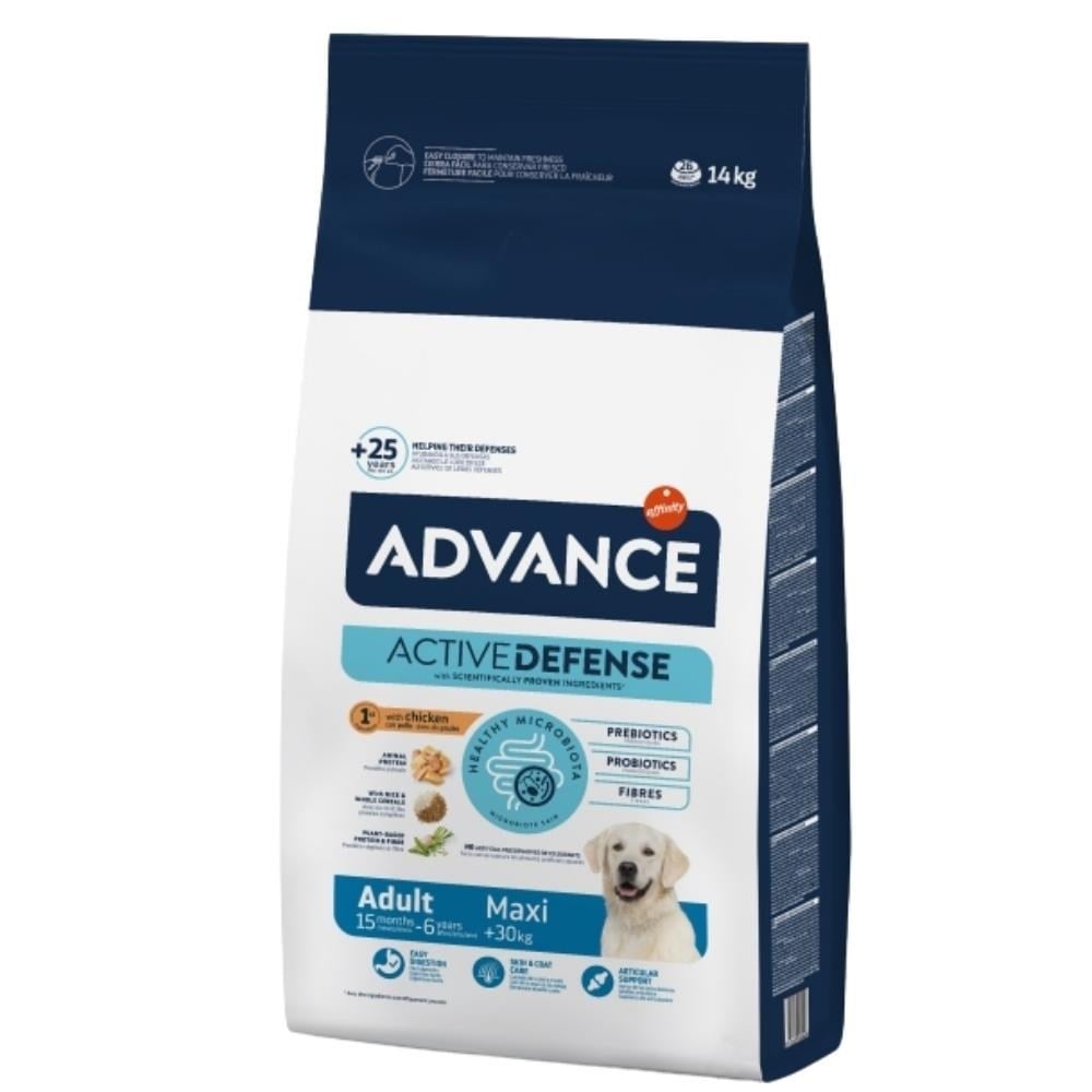 Advance Adult Maxi Tavuklu Büyük Irk Yetişkin Köpek Maması 14 kgAdvance