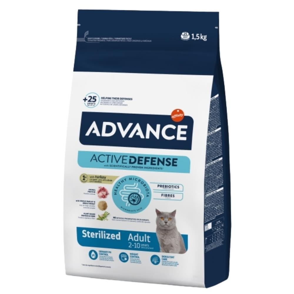 Advance Hindi Kısırlaştırılmış Yetişkin Kedi Maması 1,5 kgAdvance