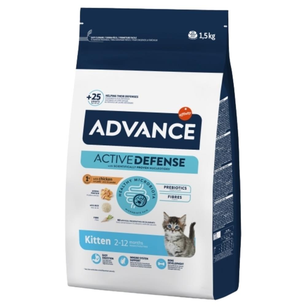 Advance Kitten Tavuklu ve Pirinçli Yavru Kedi Maması 1,5 kgAdvance