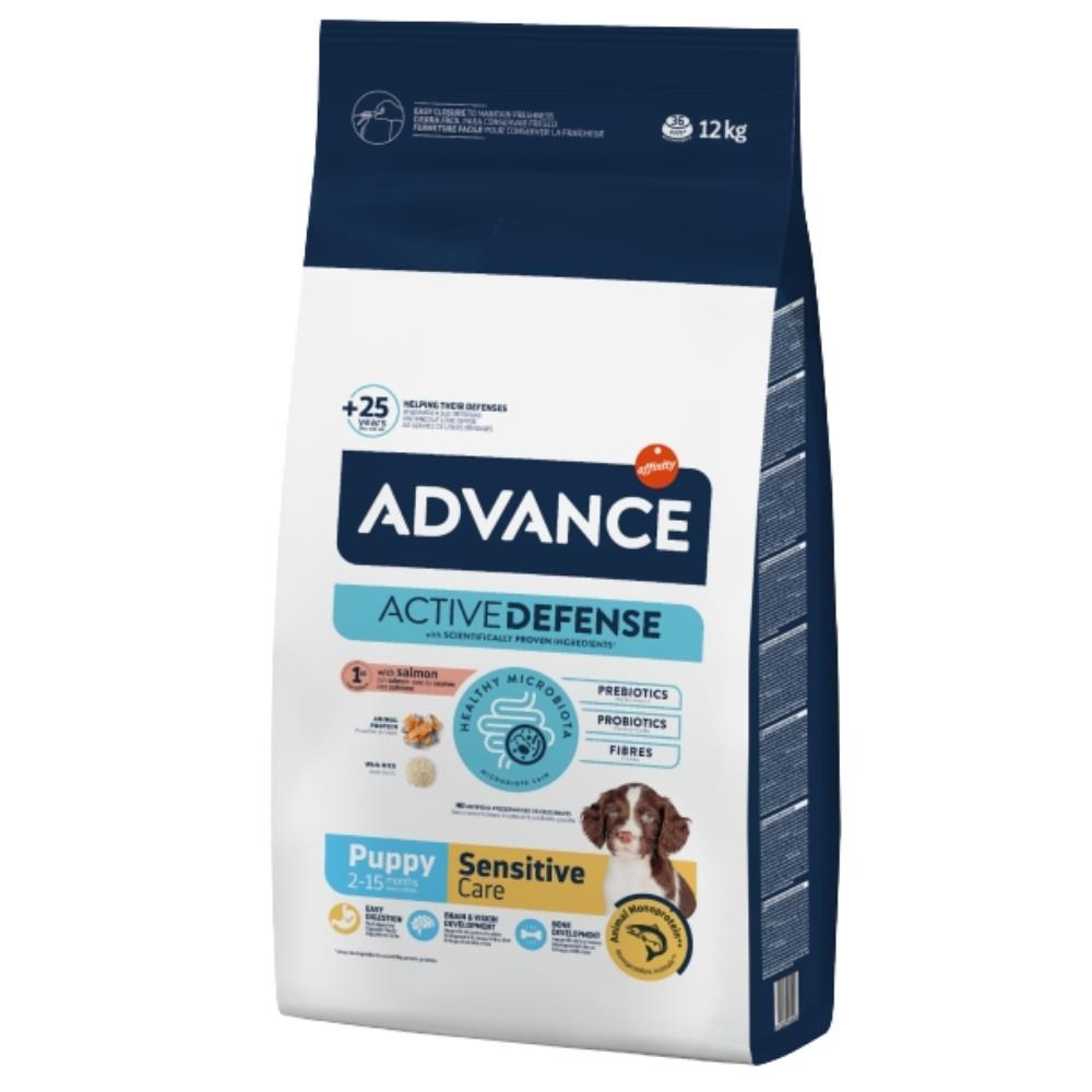 Advance Sensitive Somonlu Yavru Köpek Maması 12 kgAdvance