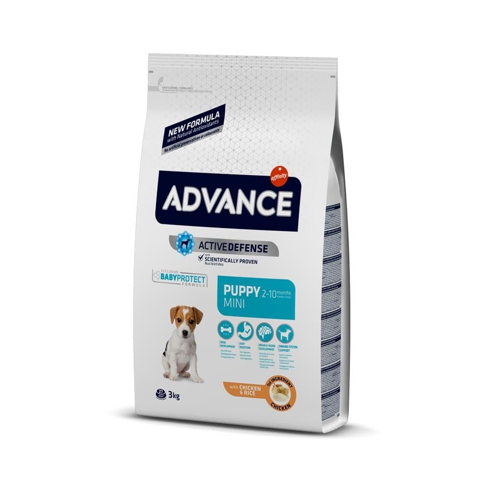 Advance Tavuklu Küçük Irk Yavru Köpek Maması 3 kgAdvance