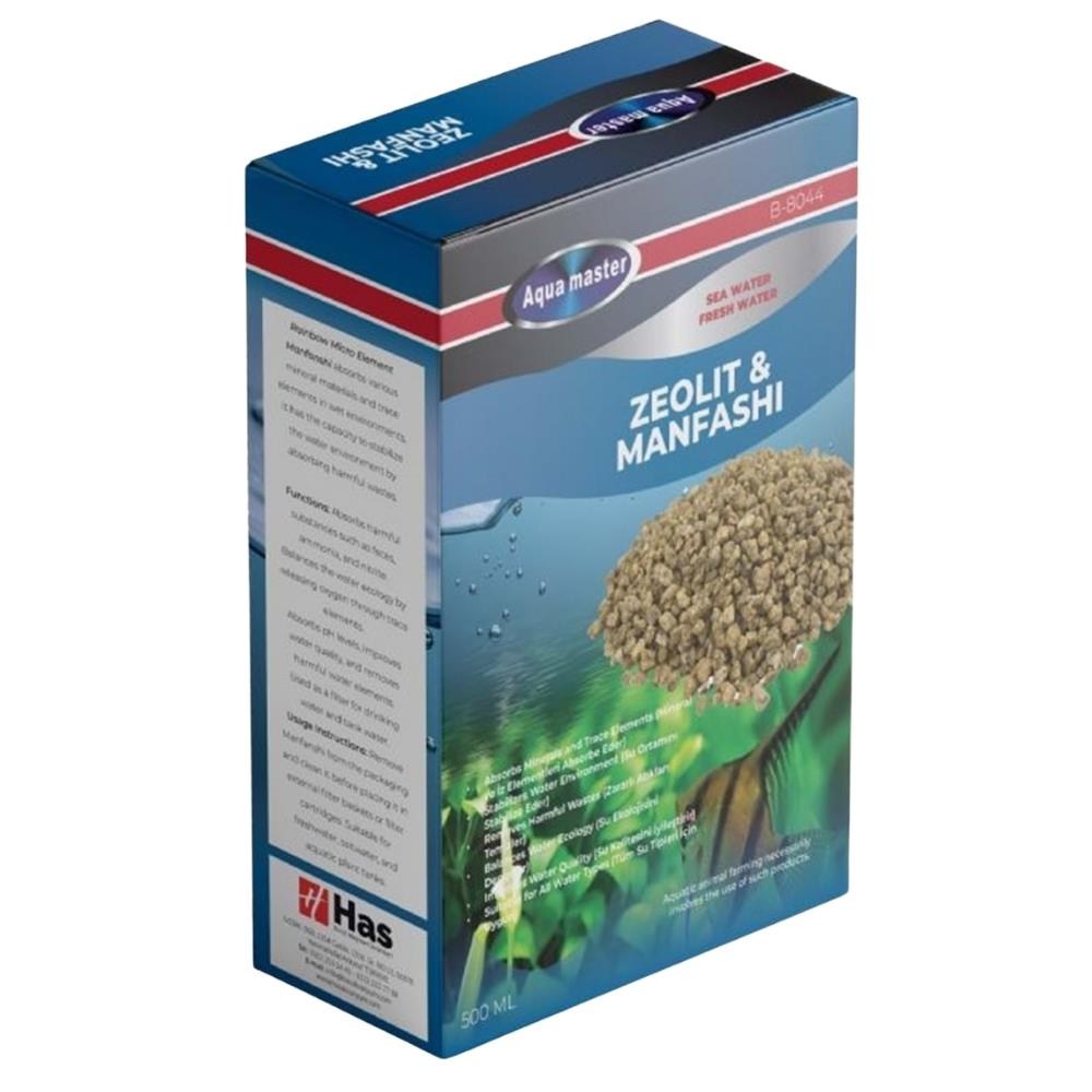 Aqua Master Zeolit & Manfaşı B-8044 Doğal Filtre Malzemesi 500 mlAquaMaster