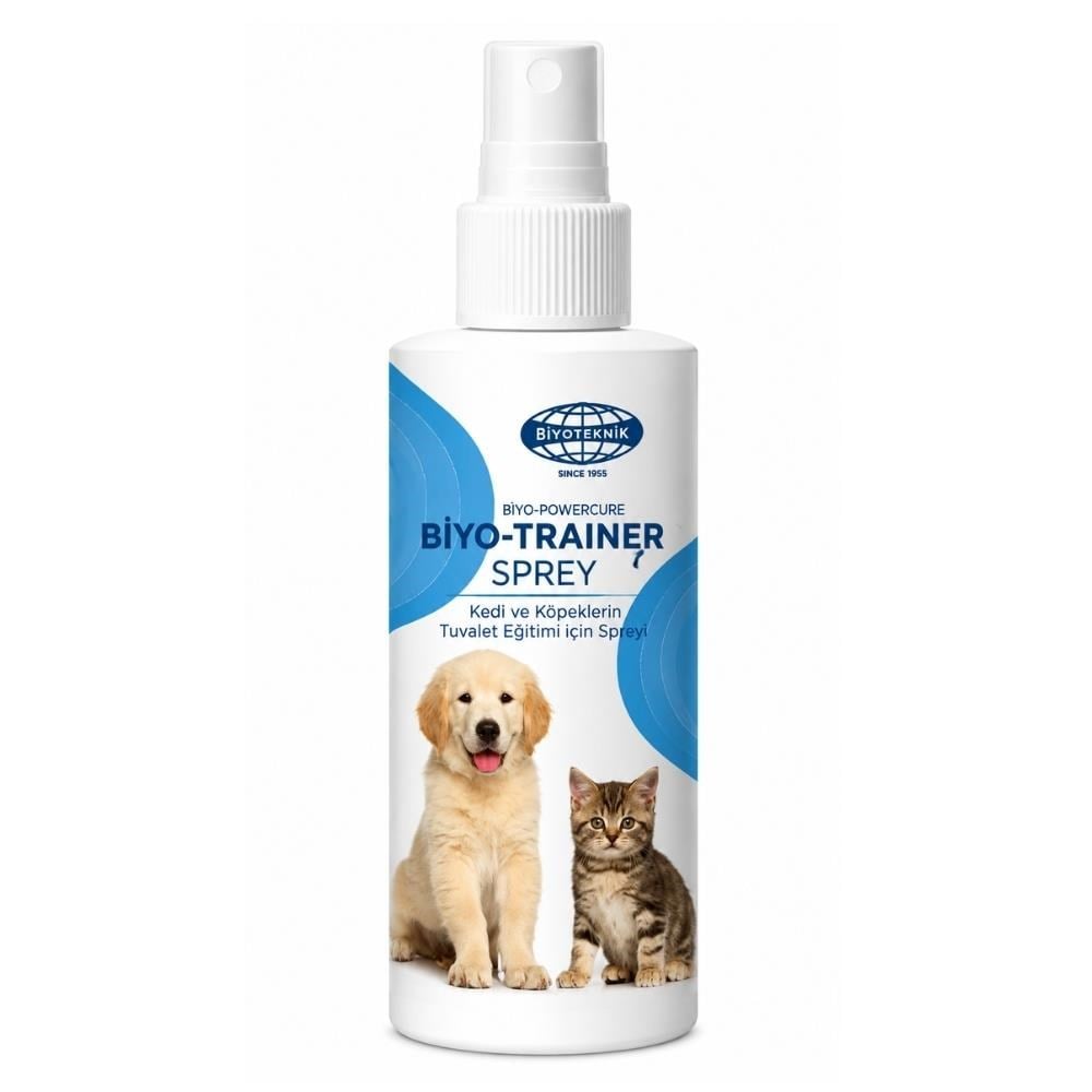 Biyoteknik Biyo Trainer Kedi ve Köpek Tuvalet Eğitim Spreyi 100 mlBiyoteknik