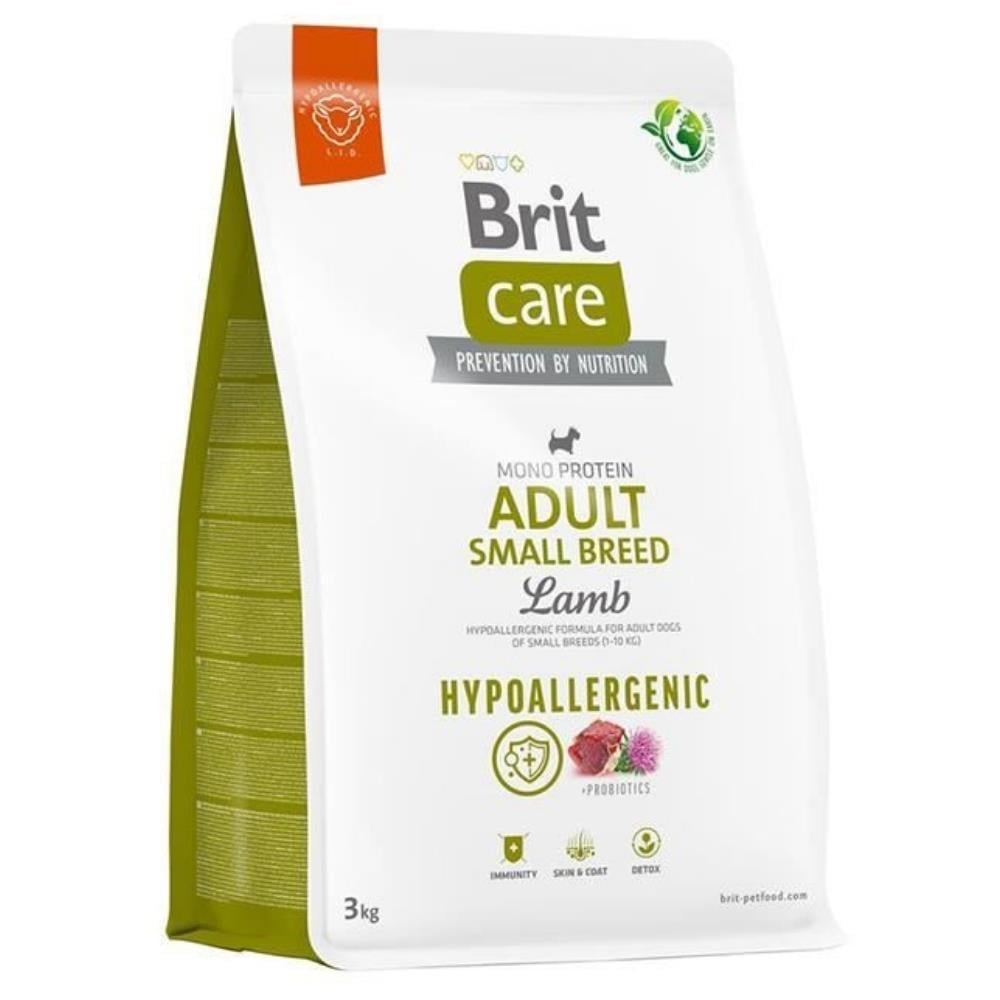 Brit Care Hipoalerjenik Kuzulu ve Pirinçli Küçük Irk Yetişkin Köpek Maması 3 kgBrit Care