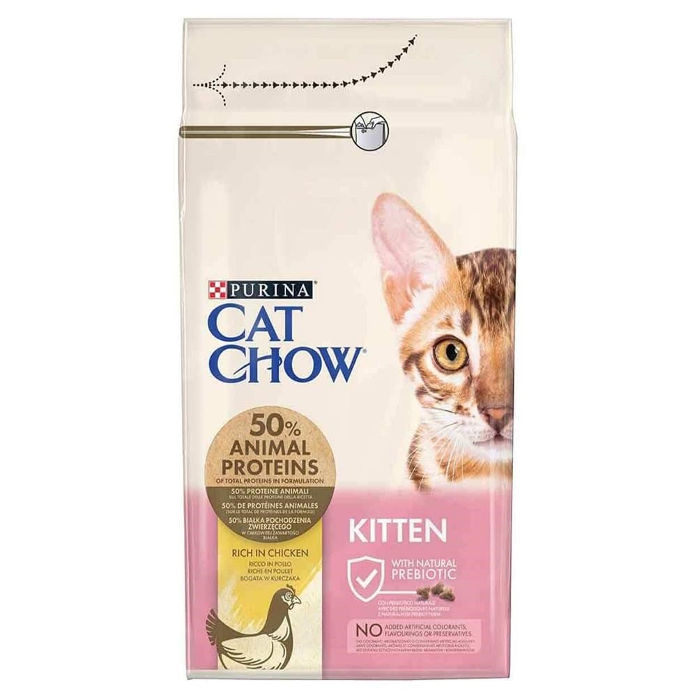 Cat Chow Kitten Tavuklu Yavru Kedi Maması 15 KgCat Chow