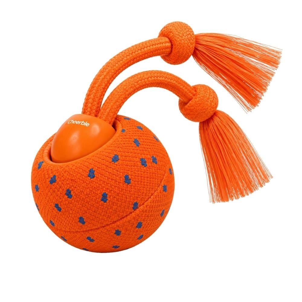Cheerble Rolly Şarjlı Top Köpek Oyuncağı TuruncuCheerble