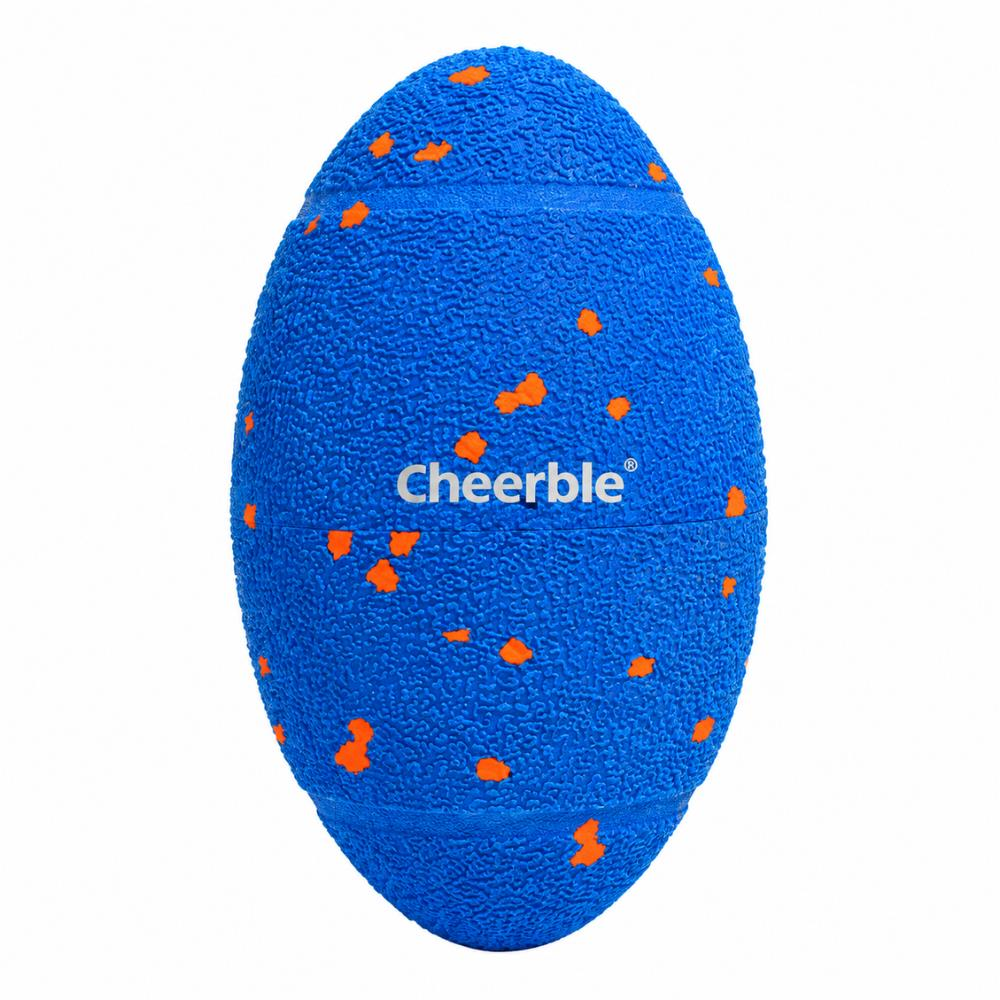 Cheerble Wicked Rugby Şarjlı Akıllı Köpek Oyuncağı MaviCheerble