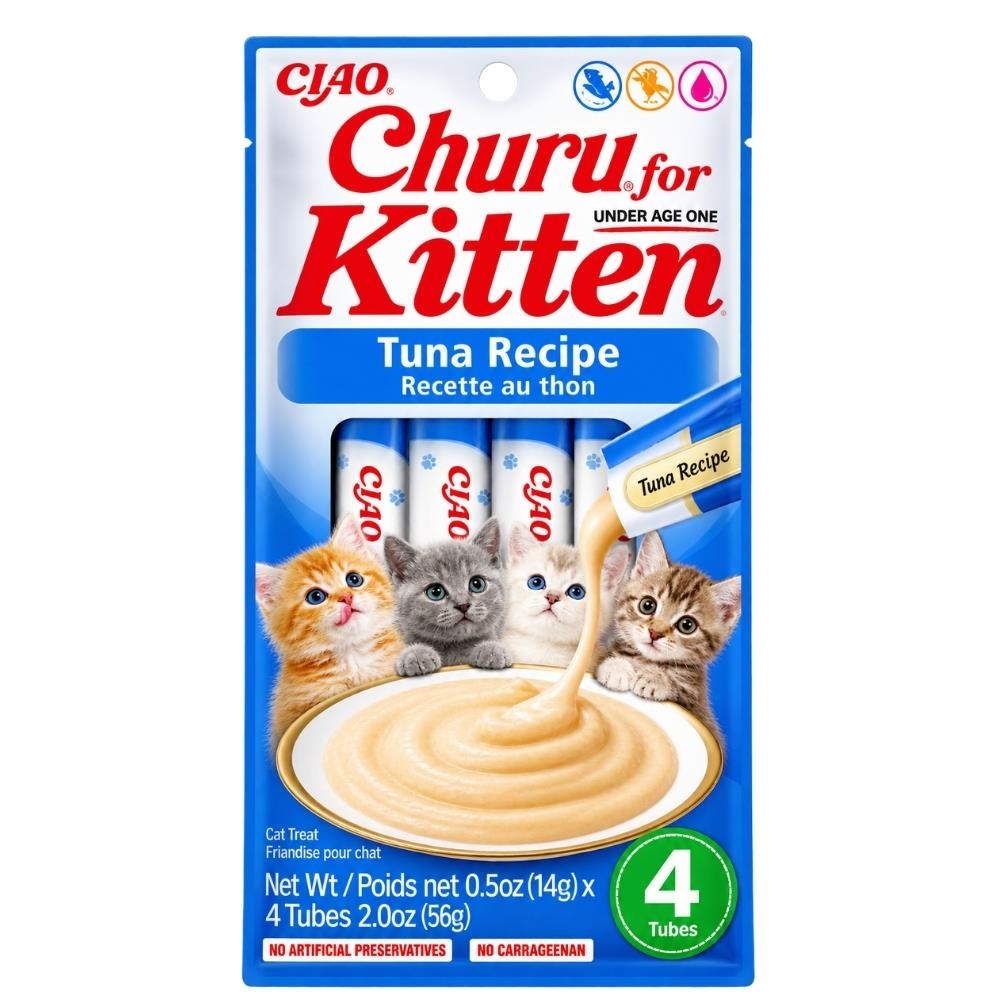 Ciao Churu Cream Kitten Ton Balıklı Yavru Kedi Krema Ödül Maması 4x14 grCiao