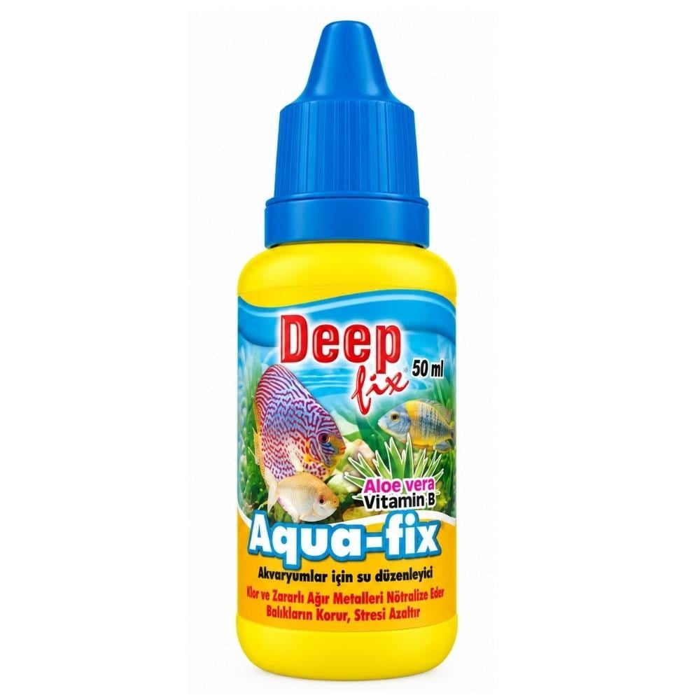 Deep Fix Aqua-Fix Akvaryum Su Düzenleyici 50 mlDeep Fix