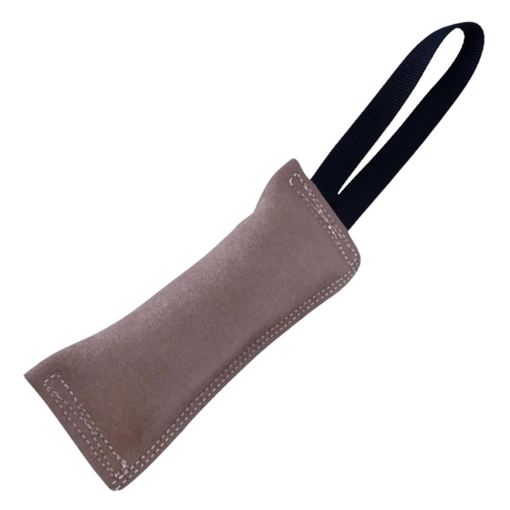 Doggie Süet Deri Köpek Isırma Yastığı Bej 6x25 cmDoggie