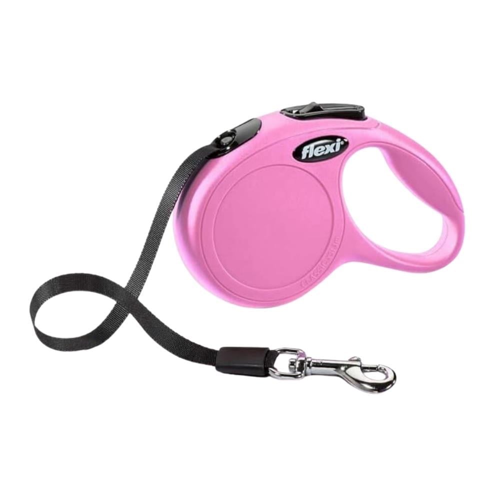 Flexi New Classic XSmall 3m Şerit Gezdirme PembeFlexi