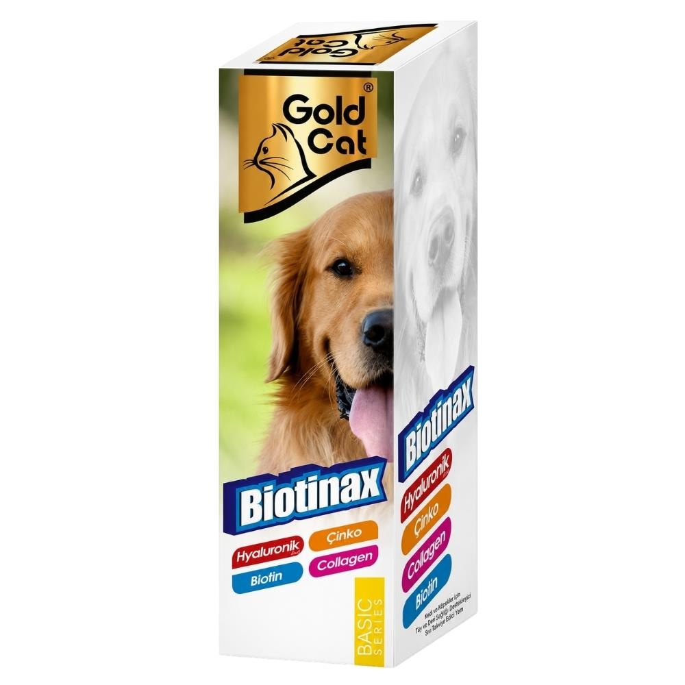 Gold Biotinax Köpekler İçin Biotin Tüy Bakım Damlası 100 mlGoldcat