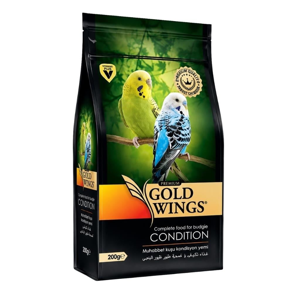 Gold Wings Premium Muhabbet Kondisyon Yemi 200 grGold Wings
