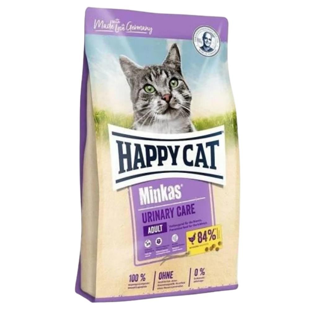 Happy Cat Minkas Urinary Care Böbrek Sağlığı Destekleyici Tavuklu Yetişkin Kedi Maması 10 kgHappy Cat